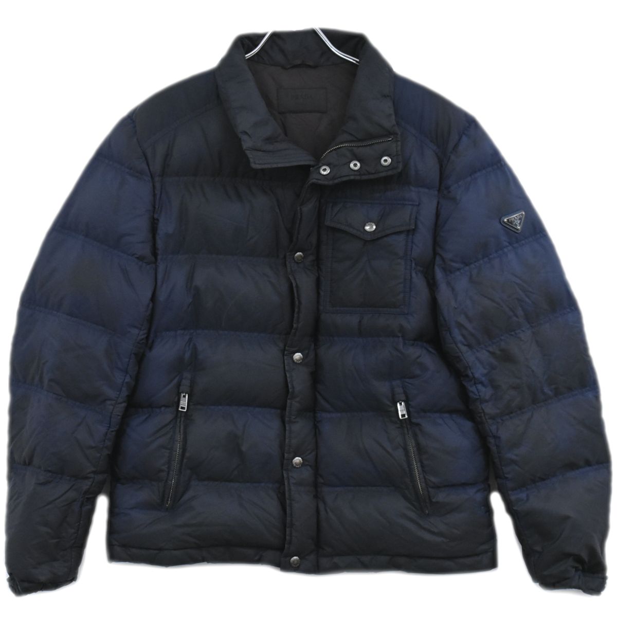 PRADA コンバーチブル クロップド ダウンジャケット　38