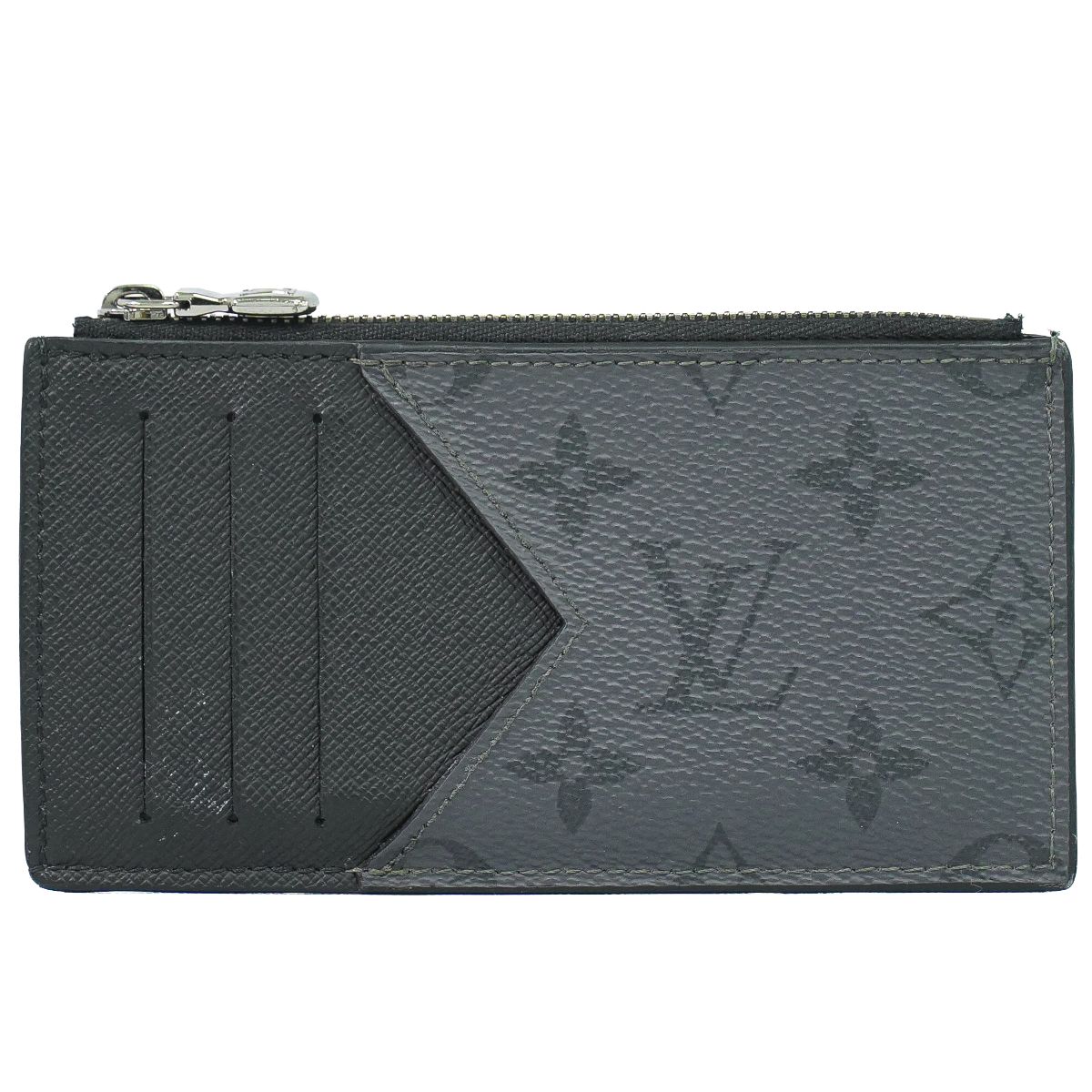 本物 ルイヴィトン LOUIS VUITTON LV 鋳貨歌留多 保持者 モノグラム 星食 黒いこと 薄墨色 M69533 ビトン 銭入れ ウォレット 中古・