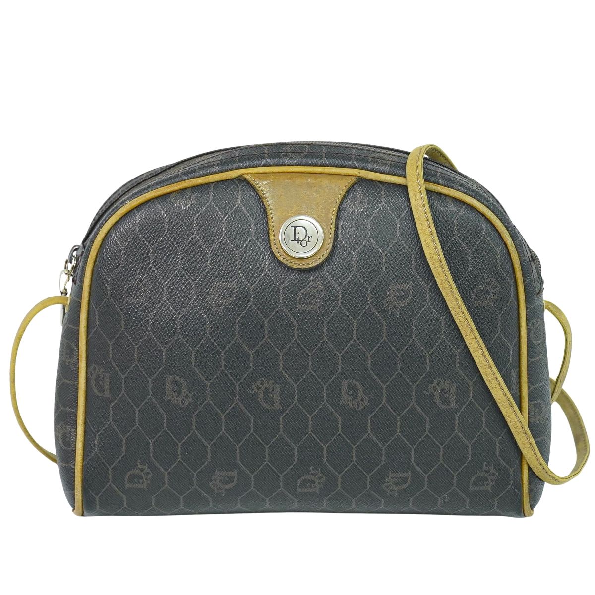 楽天市場】クリスチャンディオール DIOR ショルダーバッグ ネイビー 美