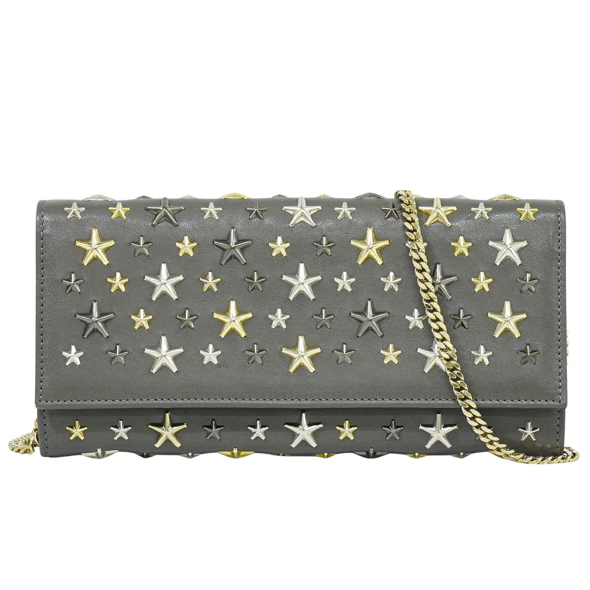 楽天市場】ジミーチュウ チェーンウォレット ジュリエ フラワー