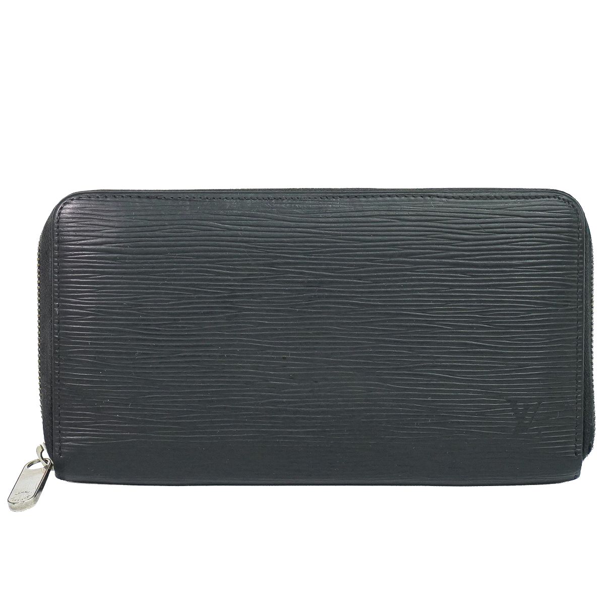 本物 ルイヴィトン LOUIS VUITTON LV ジッピー まとめ役 エピ なめし革 長銭入れ ノワール 黒いこと M63852 ビトン 銭入れ ウォレット 中古・