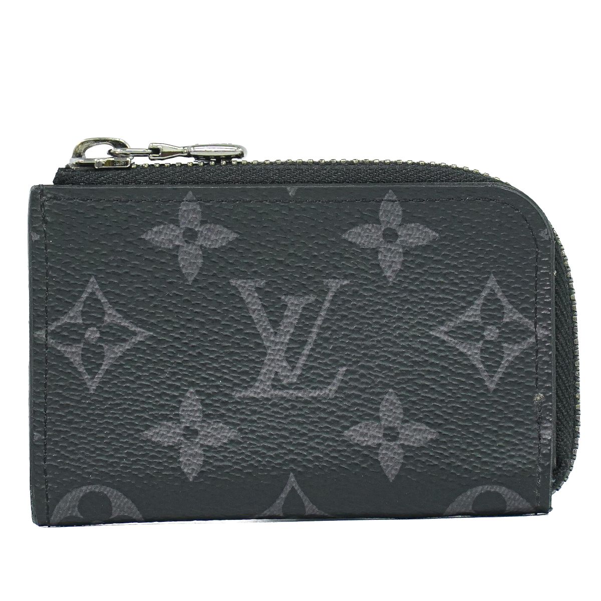 本物 ルイヴィトン LOUIS VUITTON LV ポルトモネ ワット秒 モノグラム 星食 コインケース 黒いこと 薄墨色 M63536 ビトン 札入れ ウォレット 中古・
