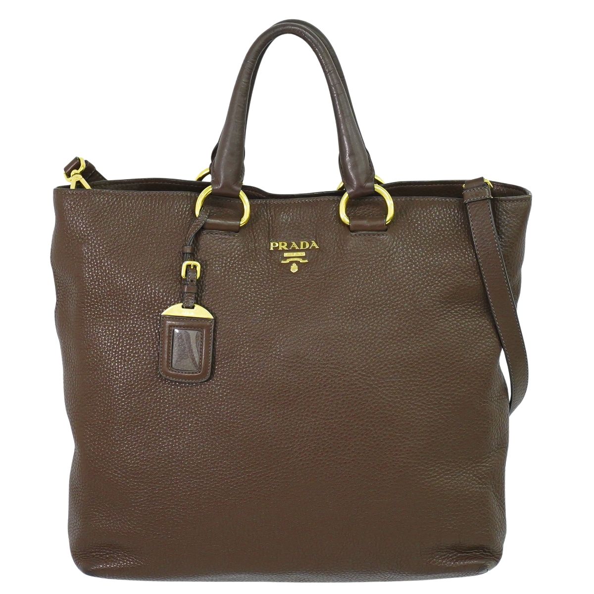 【セール】PRADA ストラップ レザー 巾着バッグ 1BE072 セール】PRADA ストラップ レザー 巾着バッグ 1BE072 (PRADA