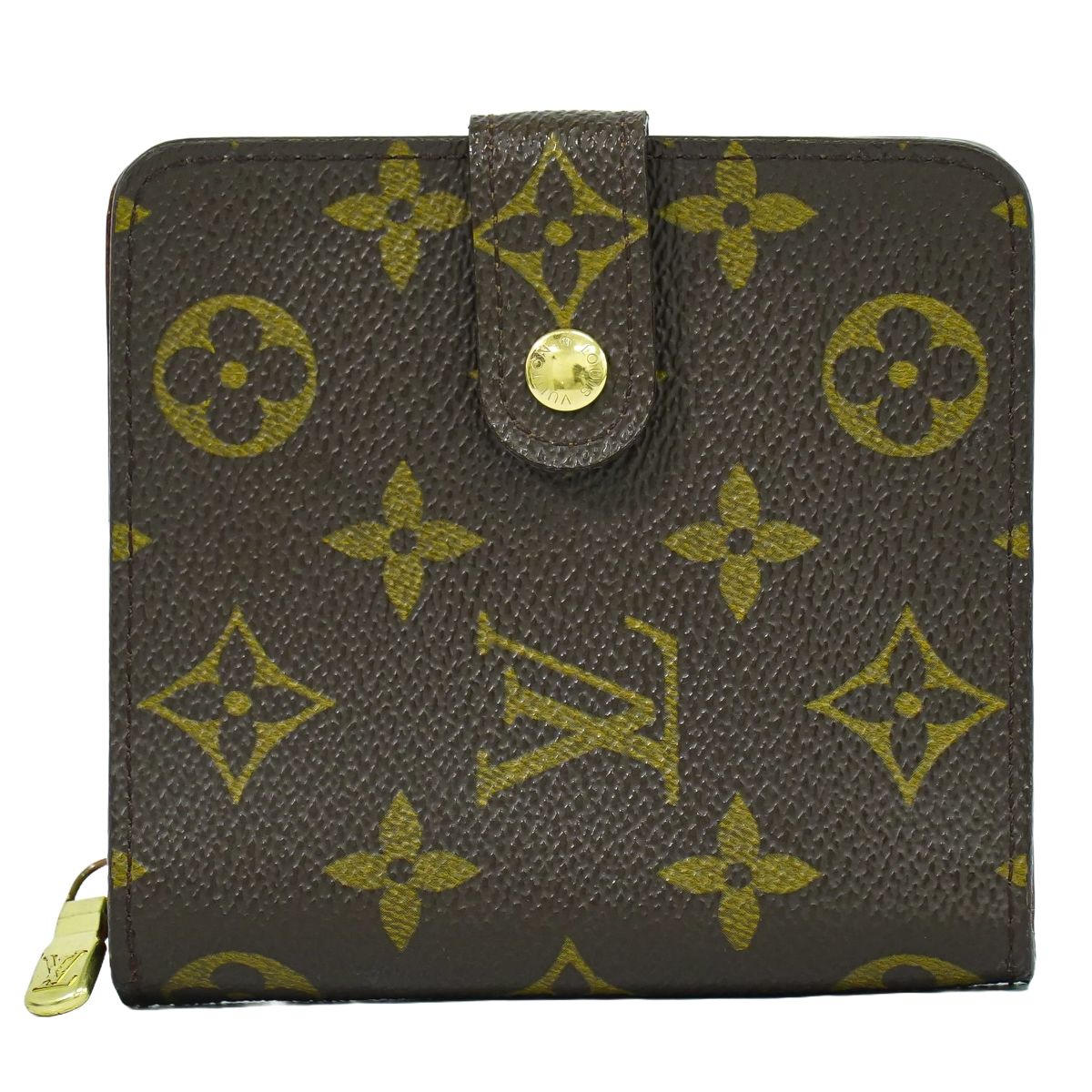 美品 ルイヴィトン モノグラム コンパクトジップ 折り財布 801 楽天市場】【中古】LOUIS VUITTON（ルイ・ヴィトン）M80461 モノグラム