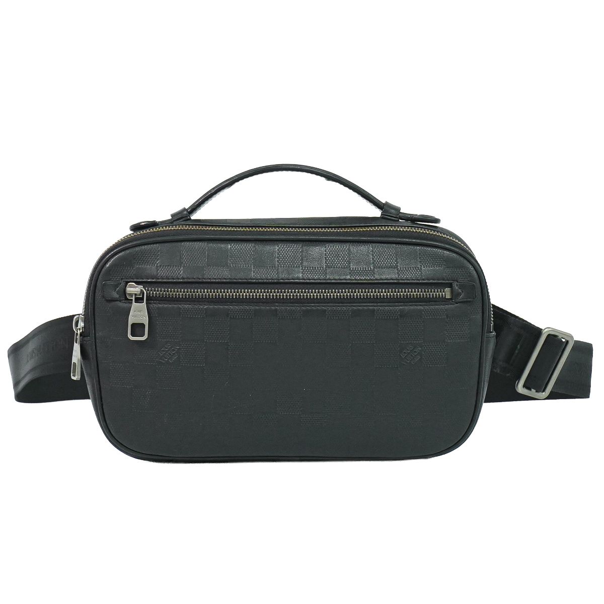 本物 ルイヴィトン LOUIS VUITTON LV アンブレール ダミエ アンフィニ ボディバッグ ショルダーバッグ オニキス N41288 Ambreil ビトン バッグ 中古・