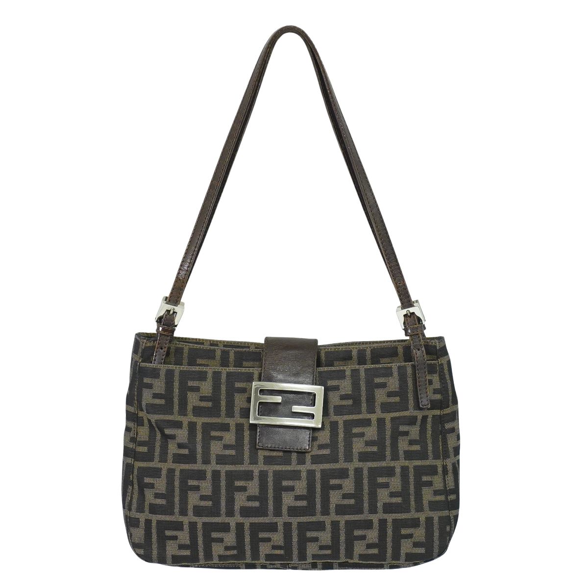 楽天市場】□極美品□ FENDI フェンディ ズッカ柄 ナイロンキャンバス