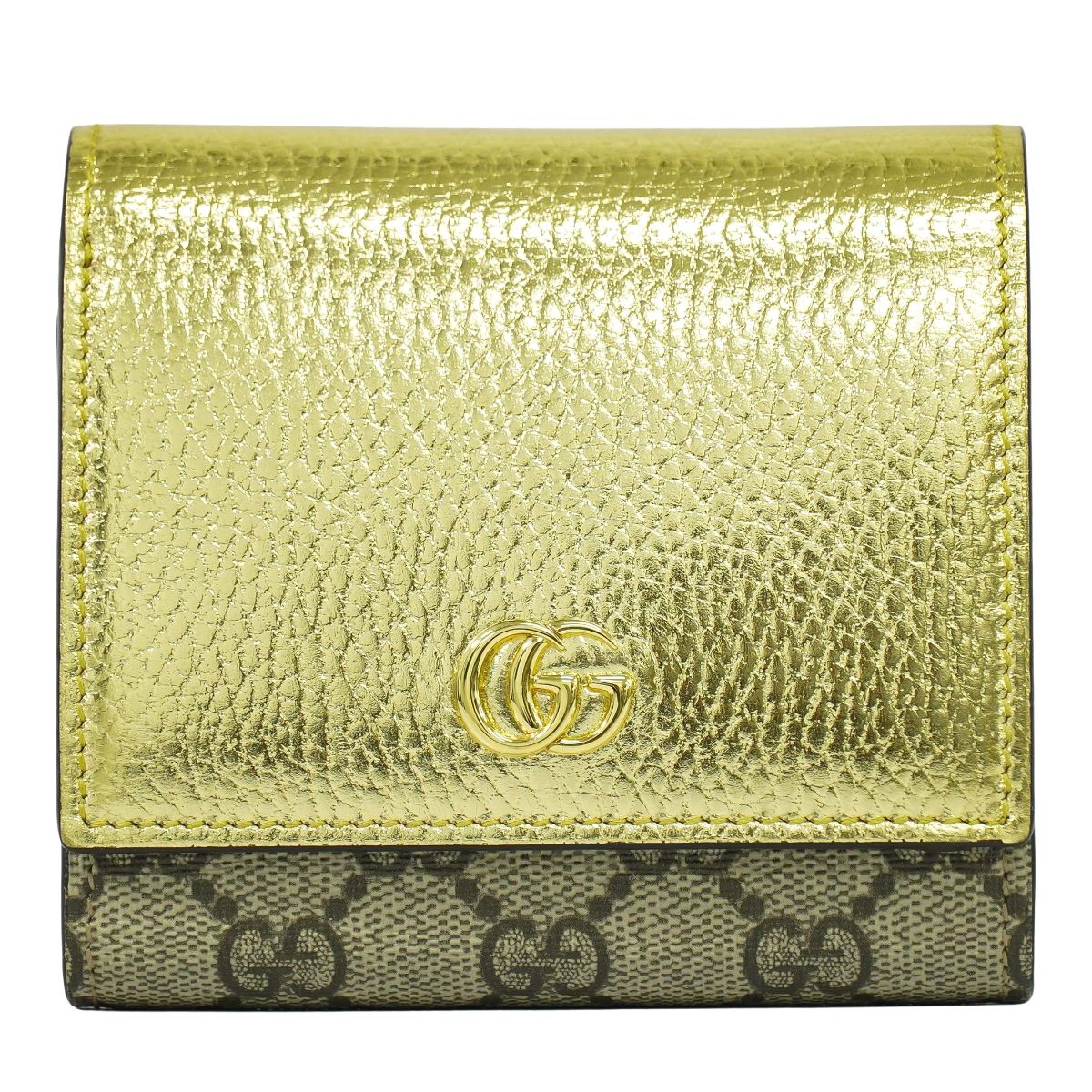 グッチ　二つ折り財布　GGスプリーム　財布 楽天市場】GUCCI グッチ 二つ折り財布 779810 コンパクトフラップ