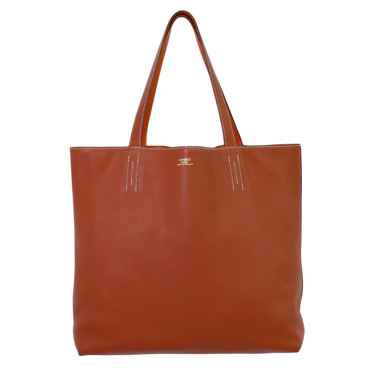 楽天市場】HERMES エルメス ドゥブルセンス 45 トートバッグ