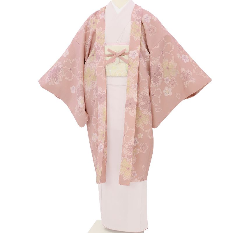 楽天市場】【レンタル】羽織 レンタル オプション ピンク・鹿の子大桜 