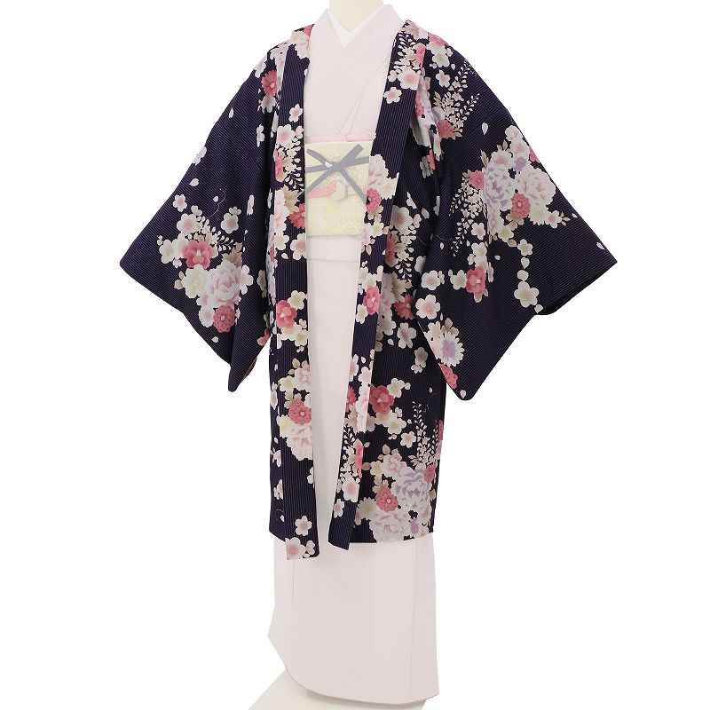 楽天市場】【レンタル】羽織 レンタル オプション エンジ色・丸花とび