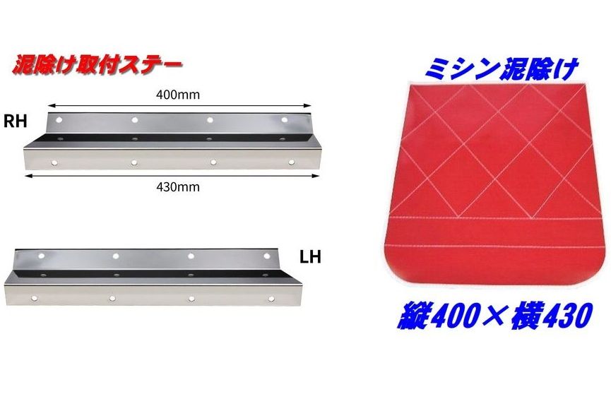 ミシン泥除け　縦800×横500　2枚組