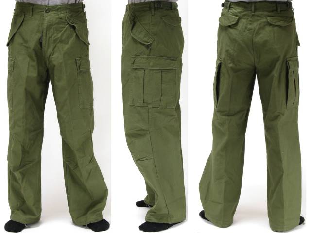 訳あり 難あり 特価 カーゴパンツ メンズ M65フィールドパンツ オリーブ W110 アメリカ軍 軍パン ミリタリー
