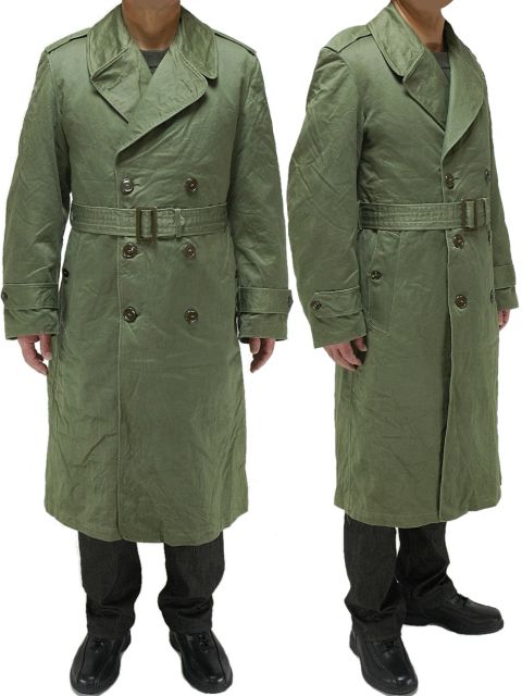 Mens Wool Military Trench Coat | Han Coats