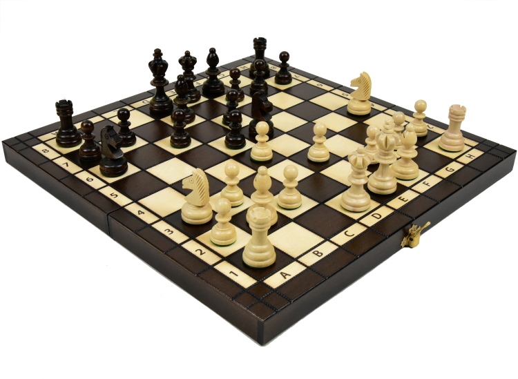 楽天市場】木製 チェスセット トーナメント No.3 ポーランド製 30cm
