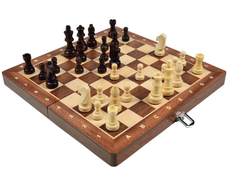 【楽天市場】ポーランド製 木製チェスセット chess set 寄木細工