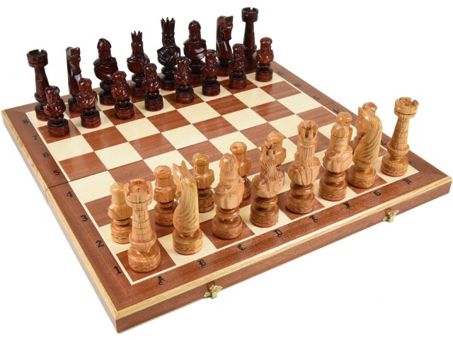 楽天市場】ポーランド製 木製チェスセット chess set 寄木細工：Orion