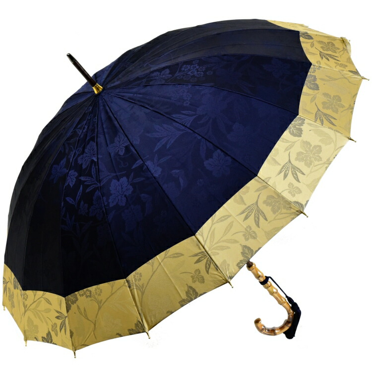 【新品】皇室御用達　前原光榮商店　16本骨　レディース長傘 楽天市場】前原傘 ブランド レディース 長傘 婦人用 雨傘 16本骨