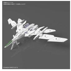 楽天市場 1 144 30mm エグザビークル エアファイターver ホワイト バンダイ Hobbyshop Kume