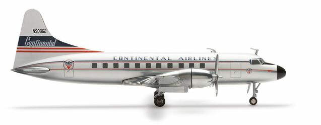 1/200 CV-440 コンチネンタル航空 551854 【herpawinngs/ヘルパウイングス】【4013150551854】｜hobbyshop KUME
