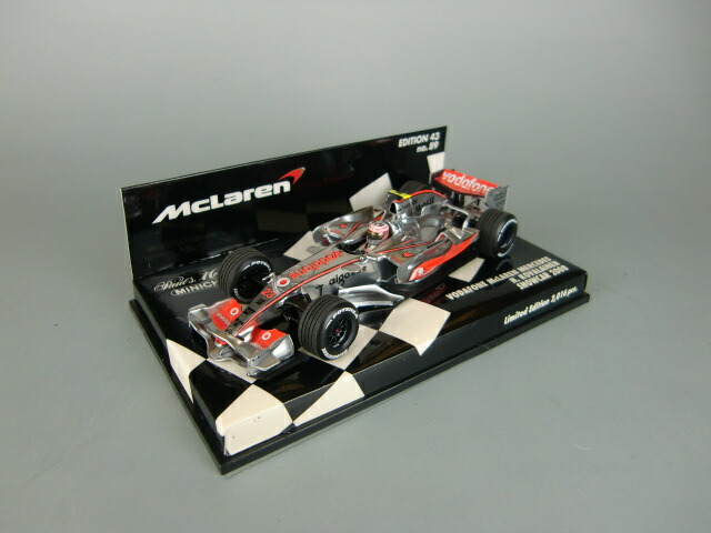 ミニチャンプス 1/18 ボーダーフォン マクラーレン メルセデス MP4-22 MINICHAMPS(ミニチャンプス)1/18 ボーダフォン マクラーレン