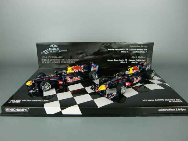タミヤ マスターワークコレクション レッドブル レーシング ルノー RB6 マスターワークコレクション 完成品モデル 1/20 レッドブル