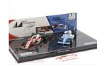 1/43 F903 1990 ミハエル・シューマッハ/F317 2018 ミック・シューマッハ F1マカオGP 2台仕かける  512901839 【ミニチャンプス】【4012138168589】 車-おもちゃ-ミニカー・トイカー