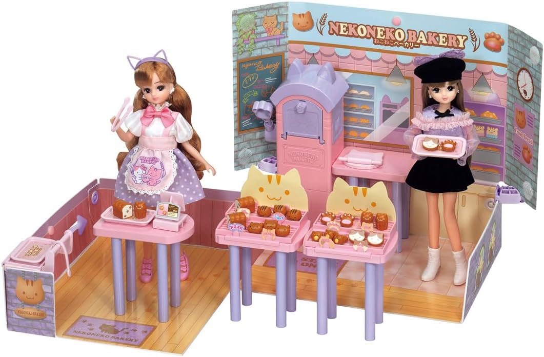 リカちゃん LF－13 ぽっぷなショップ ねこねこベーカリー 914150【タカラトミー】【4904810914150】