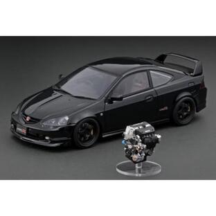1/18 Honda INTEGRA (DC5) TYPE R Black With Engine【IG3330】ミニカー IG3330【ignition model/イグニッションモデル】【4573448903302】｜hobbyshop KUME 35,393円