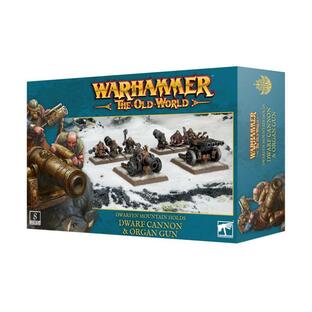 オールドワールド：ドワーフェン：ドワーフキャノン＆オルガン・ガン (OLD WORLD: Dwarf Cannon & Organ Gun) 10-14【ゲームズワークショップ】【5011921206841】