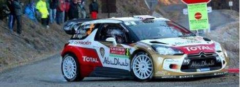 1/43 Citroen DS3 No.3 Citroen Total Abu Dhabi WRT - 3rd Rally Monte Carlo 2014 S3788 【スパーク】【9580006937889】