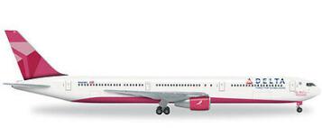 1/400 DeltaAir Lines Boeing 767-400 Reg.N845MH HE562393 【herpawings/ヘルパウイングス】【4013150562393】|hobbyshop KUME