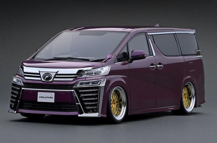 楽天市場 1 18 Toyota Vellfire 30 Zg Purple Metallic Ig1674 Ignition Model イグニッションモデル Hobbyshop Kume