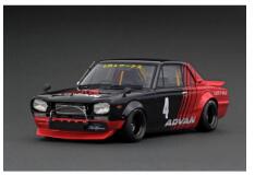 1/18 LB-WORKS Hakosuka 2Door Black / Red IG2646 【ignition model/イグニッションモデル】【4573448896468】