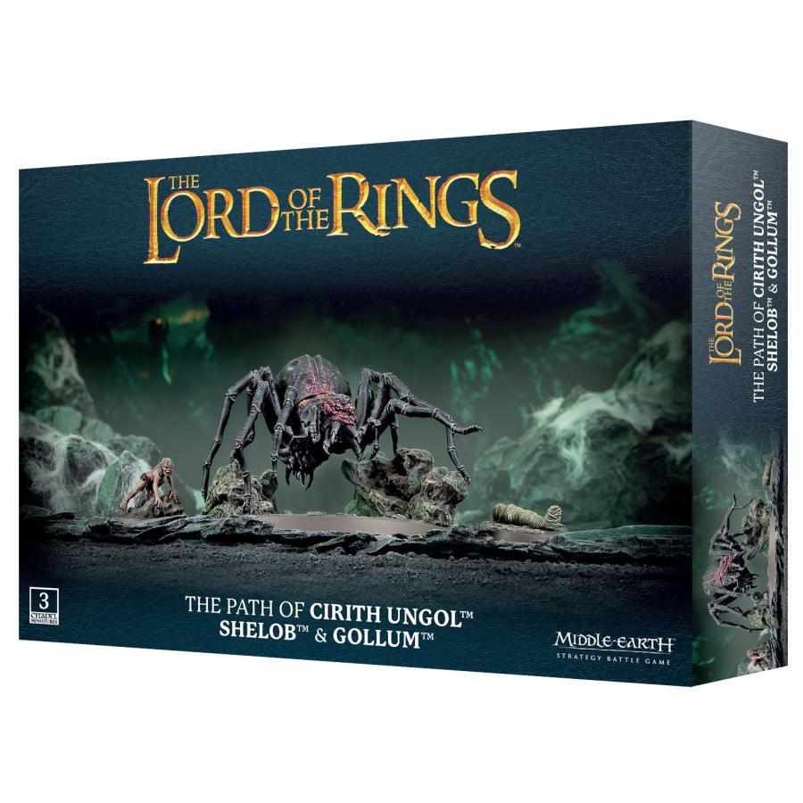 ロード・オブ・ザ・リング：キリス・ウンゴルの道：シェロブ＆ゴラム (THE PATH OF CIRITH UNGOL: SHELOB & GOLLUM) 30-102【ゲームズワークショップ】【5011921263943】