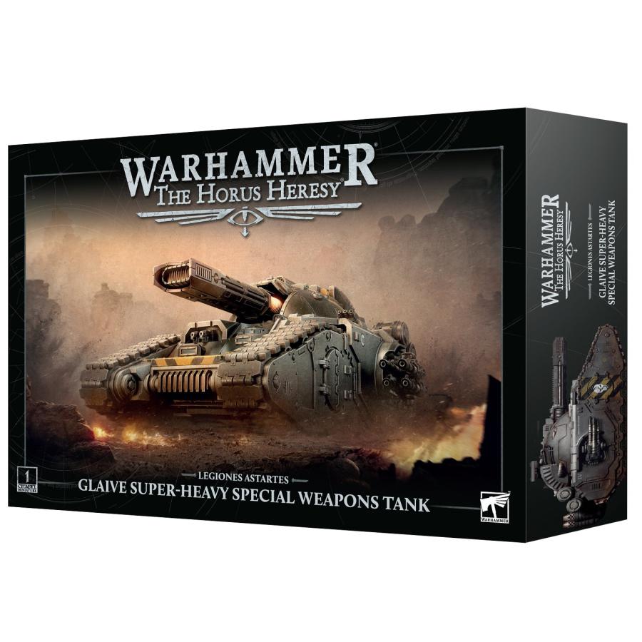 レギオネス・アスタルテス：グレイヴ・スーパーヘヴィ・スペシャルウェポンタンクL/A: GLAIVE SUPER-HEAVY SPEC. WPNS TANK 31-167【ゲームズワークショップ】【5011921253494】｜hobbyshop KUME