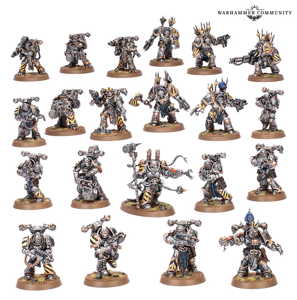 【4/18発売】【早期予約割引4/4~4/17】 コンバットパトロール：アイアンウォリアーCOMBAT PATROL: IRON WARRIORS 73-434【ゲームズワークショップ】【5011921252206】