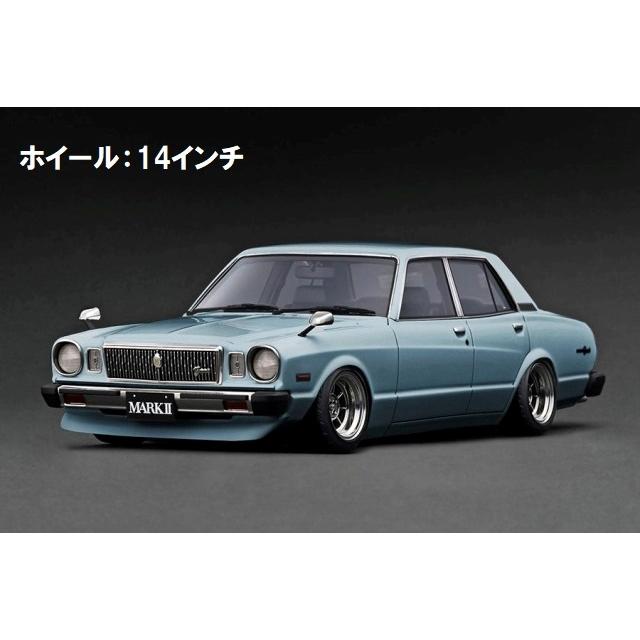 1/18 Toyota Mark II Sedan Grande (MX41) Light Blue Metallic【IG3429】ミニカー IG3432【ignition model/イグニッションモデル】【4573448904323】