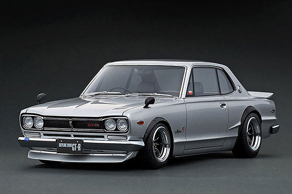 1/18 Nissan Skyline 2000 GT-R (KPGC10) Silver【IG3614】ミニカー IG3614 【ignition model/イグニッションモデル】【4573448906143】|hobbyshop KUME