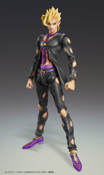 超像可動 ジョジョの奇妙な冒険 第5部 「パンナコッタ・フーゴ Ver.BLACK」 445864【メディコス・エンタテインメント】【4570188445864】