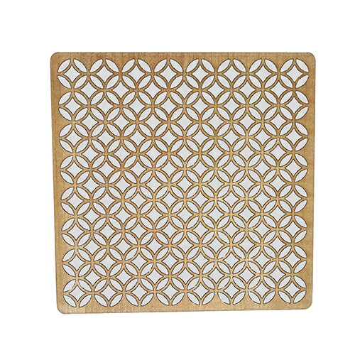 楽天市場】組子調 アートパネル 和風 木製 麻の葉 (60cmx30cm