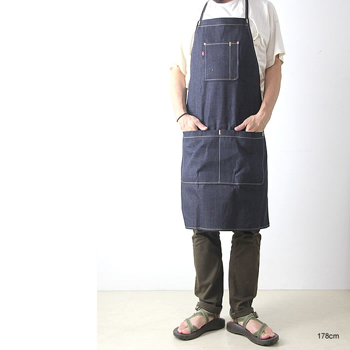 楽天市場 ランキング1位入賞 エプロン デニム リーバイス Levi S 0018 Denim Apron キッチン Diy ガレージ キャンプ アウトドア メンズ レディース ユニセックス おしゃれ 0801 売れ筋 Hood楽天市場店