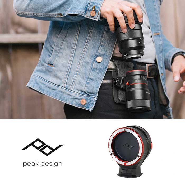 セール商品 ピークデザイン カメラリーシュ Peak Design LEASH L-BL-3 ブラック L-AS-3 アッシュ カメラストラップ  0606