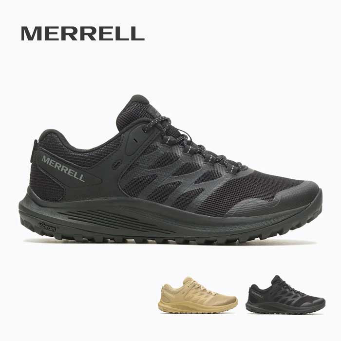 【最大P29倍マラソン】MERRELL NOVA 3 TACTICAL ノバ 3 タクティカル トレイルランニングシューズ メンズ 撥水 バリスティックメッシュ Vibram TC5+ 高耐久 [230921]