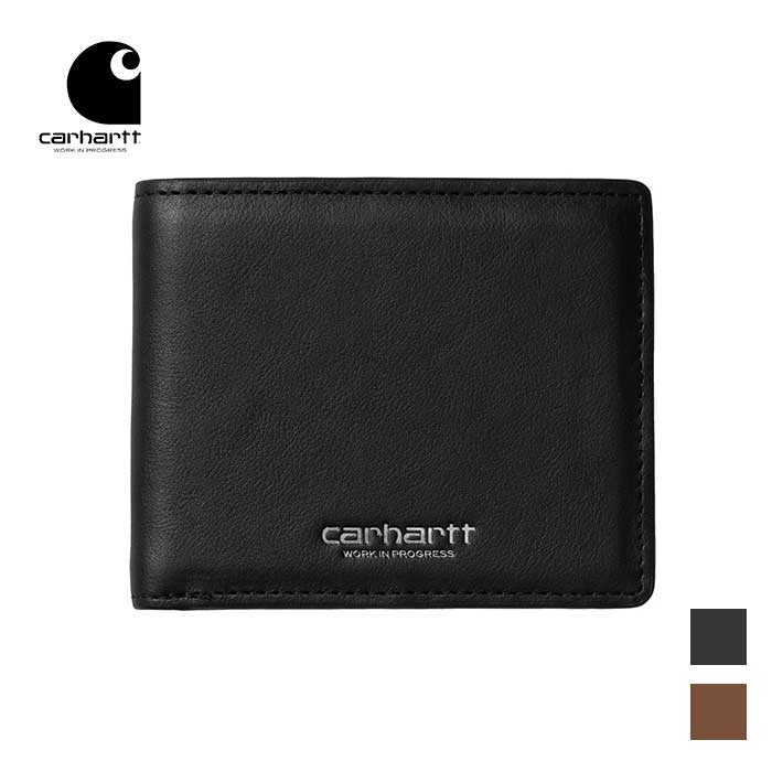 新品★カーハート★レザーウォレット（折り財布）ブラック【送料無料】 楽天市場】即納 Carhartt WIP カーハート Work In Progress