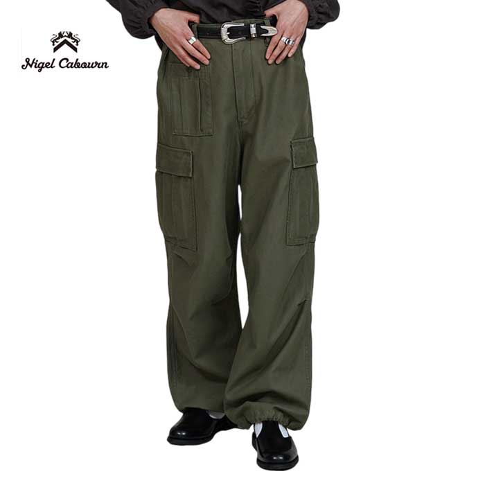 【最大P38倍マラソン】ナイジェルケーボン アーミーカーゴパンツ Nigel Cabourn 24FW 80490950012 ARMY CARGO PANT ミリタリー ユニセックス (240125)