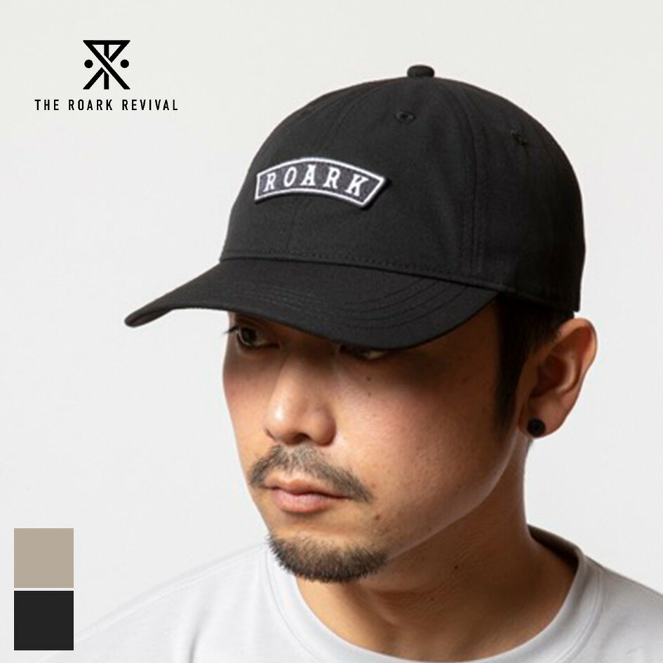 【10日最大P19倍】ロアーク ROARK RHJ1101 MEDIEVAL ROAMFREE 6PANEL CAP ROARK MEDIEVAL ロゴ刺繍キャップ 6パネル COOLMAX搭載 ドローコード仕様 (250427)【SPS2603】