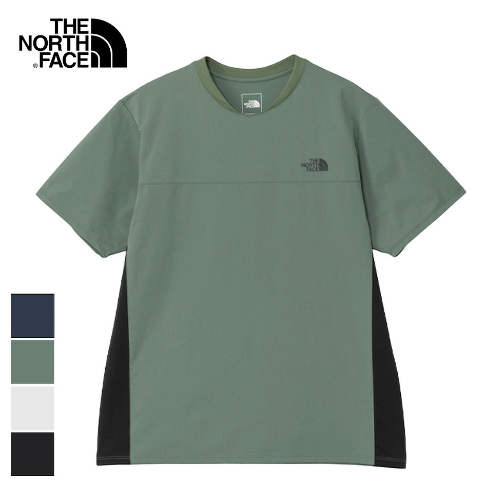 【最大P28倍マラソン】ザ・ノース・フェイス Tシャツ ショートスリーブテッククルー 半袖 THE NORTH FACE NT22599 S/S TECH CREW メンズ 半袖 吸汗速乾 抗菌防臭 アウトドア 夏用 高機能 テックTシャツ ポリジン 抗菌 UVカット メール便 ノースフェイス (2503)