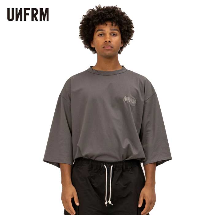 【最大P29倍マラソン】ユニフォームアウトドアスタンダード tシャツ UNFRM OUTDOOR STANDARD SS-8481 SOFT COOL 6/10 WSMS EMB TRICOT MESH BAGGY SHIRT (250612) メール便