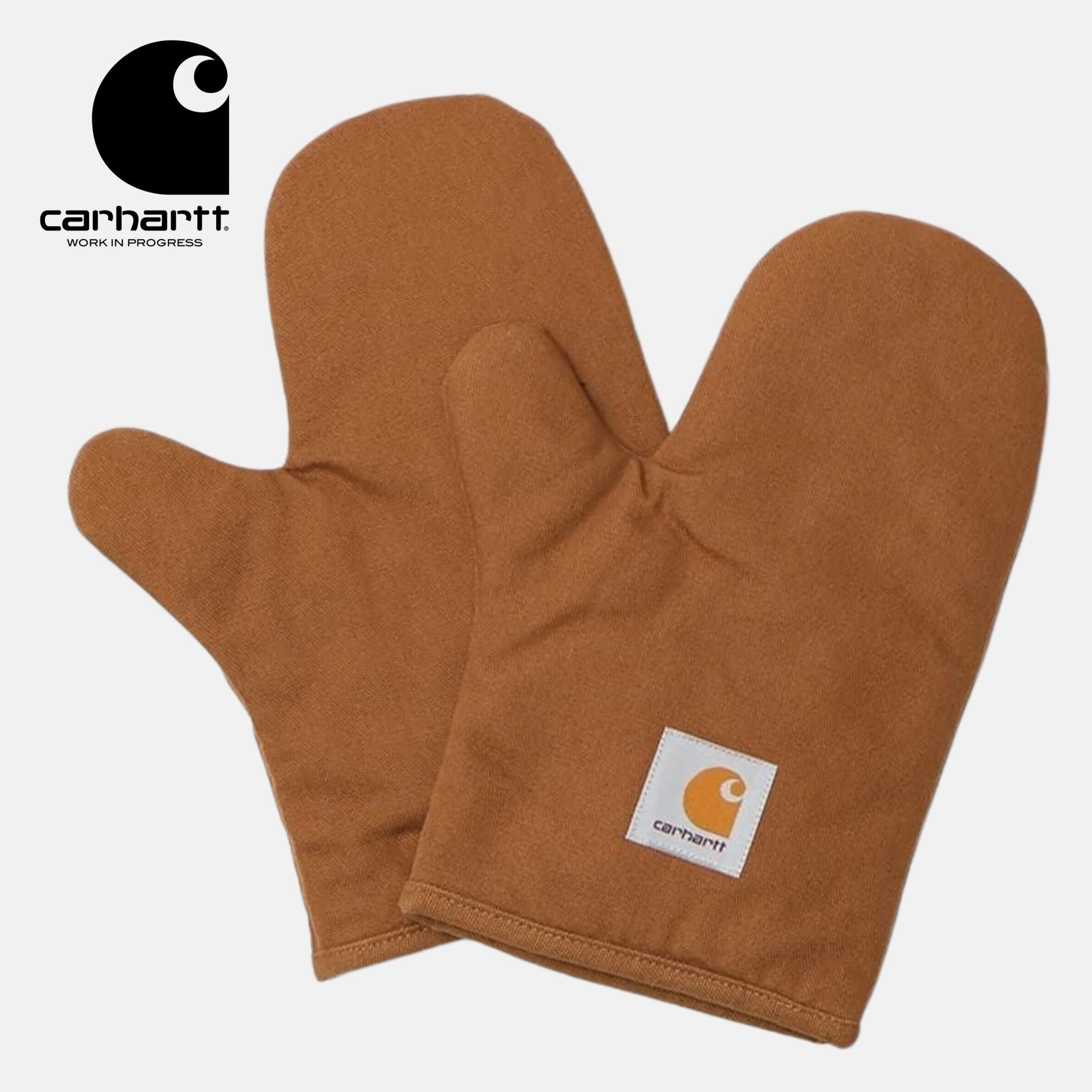 カーハート オーブンミットセット CARHARTT I034142 CANVAS OVEN MITT SET Hamilton Brown Q キャンバス 耐熱 手袋 キッチン 雑貨 ギフト プレゼント 引越し祝い 新築祝い 撥水加工 ディアボーンキャンバス ユニセックス メール便 ギフト プレゼント おしゃれ