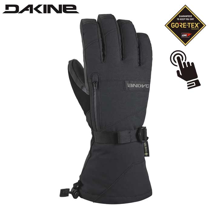 【決算セール開催中】ダカイン スノーグローブ 24-25 DAKINE BF237710 TITAN GORE-TEX GLOVES スキー スノーボード スノボ 除雪 保温 防水ジッパー ハイロフトインサレーション タッチスクリーン対応 ゴアテックス (251020)|AUTUMN GARAGE